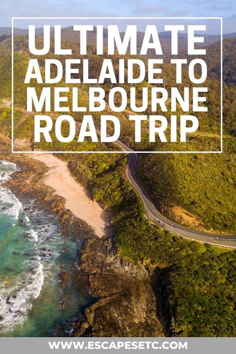 Everything you need to know to plan the best Adelaide to Melbourne Drive via the Great Ocean Road including where to go, how long to visit & where to stay. #adelaide #melbourne #australiaroadtrip #southaustralia #roadtripitinerary #bestroadtrips #greatoceanroad #kangarooisland. Brisbane To Sydney Road Trip, Sydney To Brisbane Road Trip, Road Trip On A Budget, Australia Trip, Australia Itinerary, Golden Coast, Australia Vacation, Outback Australia, Australian Travel