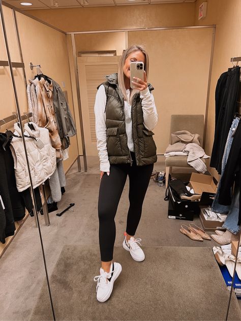 Shop Quilted Hooded Cocoon Vest and other curated products on LTK, the easiest way to shop everything from your favorite creators. Quilted Vest Outfit, Athletic Top, Vest Outfits, Quilted Vest, Half Zip, Athleisure, Style Me, Cool Hairstyles, Fall Outfits