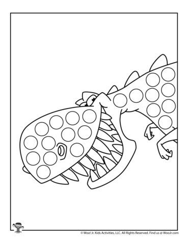 Dinosaur Dot Coloring Pages | Woo! Jr. Kids Activities : Children's Publishing Dot Coloring Pages, Dinosaur Sheets, Ed Emberley, Dinosaur Activities Preschool, Preschool Resources, Abc Activities, Free Printable Activities, Dinosaur Activities, Do A Dot