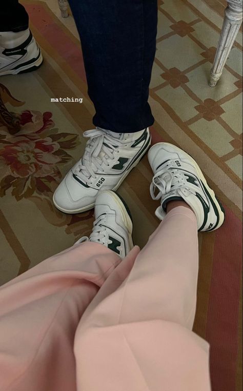 Couples Shoes Matching New Balance, Matching Shoes For Couples New Balance, New Balance Couple Shoes, Matching Shoes Family, Matching New Balance Couple, Aesthetic Couple Shoes, Couple Shoes Goals, Boyfriend And Girlfriend Matching Shoes, Couples Shoes Pictures