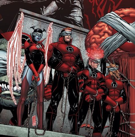 Green Lantern: The Red Lantern Corps (DC Comics) Red Lantern Corps, Guy Gardner, Lantern Wallpaper, Red Dc, Red Lanterns, Field Marshal, Lantern Corps, Green Lantern Corps, Dc Villains