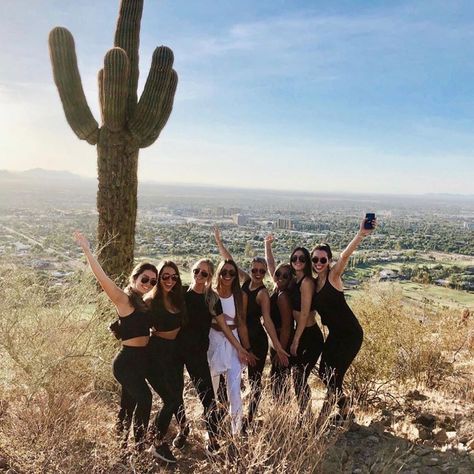 Scottsdale Bachelorette on Instagram: “If you don’t hike #camelbackmountain did you even #scottsdalebachelorette ?? 💕🌵 @haleykruger . . #scottsdalebeforetheveil…” Scottsdale Atv Tour Bachelorette, Bachelorette Atv Riding, Scottsdale Bachelorette Hike, Scottsdale Bachelorette Aesthetic, Hiking Bachelorette Outfits, Arizona Bachelorette Party Outfits, Bachelorette Hike Outfit, Scottsdale Arizona Bachelorette Outfits, Scottsdale Bachelorette Outfits