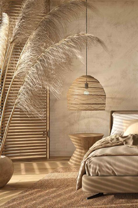 Bohemian Bedroom Decoration Ideas ★ Korean Bedroom, Interior Boho, Stile Boho Chic, Zen Bedroom, Bohemian Interior Design, Bohemian Bedroom Decor, Romantic Bedroom, Couple Bedroom, Boho Bedroom Decor