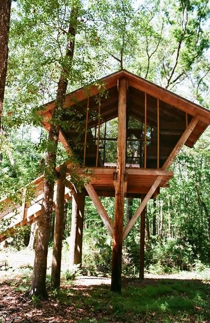 Treehouse Design Architecture, Beautiful Tree Houses, Treehouse Masters, Building A Treehouse, Tree House Plans, Tree Fort, Tree House Diy, Build A Playhouse, Tree House Kids