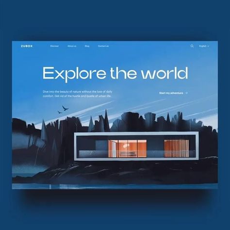 Learn about the world of stunning web design. Suited for design lovers. Desain Ux, Interaktives Design, Interactive Web Design, Web Design Websites, 404 Pages, Desain Buklet, Graphisches Design, Webdesign Inspiration, Header Design