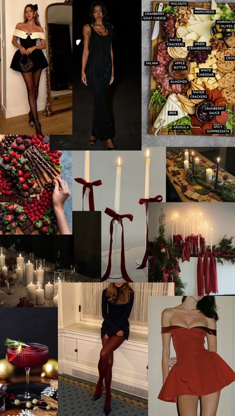 Kardashian Holiday Party, Holiday Party Aesthetic, Favorite Things Party, Holiday Photoshoot, Party Inspo, Friend Photoshoot, Eve Parties, Host A Party, Dinner Parties