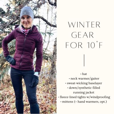 Warm Winter Running Gear for 30, 20, and 10 Degrees Fahrenheit – The Runner's Plate Cold Running Outfit For Women, Cold Running Outfit, Running Outfit Winter, Winter Running Outfit, Cold Weather Running Gear, Winter Running Gear, Womens Winter Pants, Trail Running Gear, Best Winter Jackets