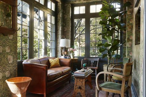 Pierce And Ward, Pierce Ward, Adorable Home, Sunrooms, Eclectic Design, Arts And Crafts Movement, Love Home, William Morris, House Inspo