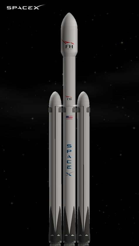 Falcon heavy Falcon Heavy Wallpaper, Spaceflight Simulator, Spacex Falcon Heavy, Falcon Heavy, Space X, Space Launch, Space Craft, Aerospace Engineering, Red Hill