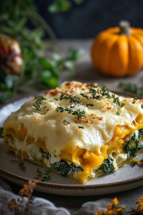 Butternut Squash And Spinach Lasagna, Butternut Squash Benefits, Butternut Squash And Spinach, Butternut Squash Spinach, Spinach Lasagna Rolls, Butternut Squash Sauce, Vegan Butternut Squash, Vegan Green Bean Casserole, Squash Lasagna