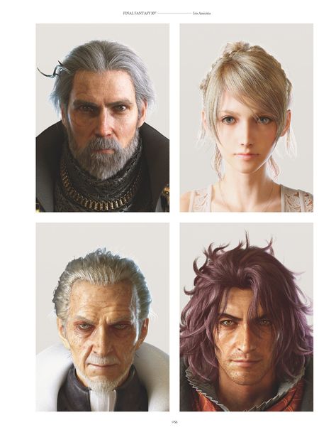 Regis Lucis Caelum, Lunafreya Nox Fleuret, Ardyn Izunia, Final Fantasy Collection, Graphic Projects, Final Fantasy Art, Final Fantasy Xv, Fantasy Concept Art, Art Style Inspiration