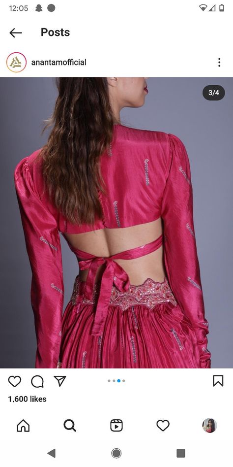 Blouse Designs High Neck, Backless Blouse Designs, Lehenga Designs Simple, New Saree Blouse Designs, Latest Model Blouse Designs, Lehenga Blouse Designs, Fashionable Saree Blouse Designs, Blouse Design Images, Blouse Designs Indian