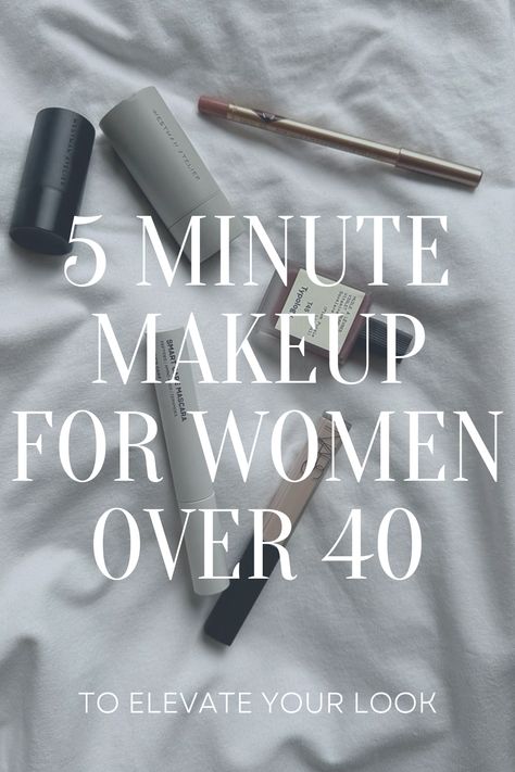 I’m excited to share a simple, 5-minute makeup routine that is perfect for women over 40. Feel polished and ready to tackle the day. Conturing Makeup, Quick Makeup Routine, Makeup 40, Soft Natural Makeup, 40 Makeup, 5 Minute Makeup, Makeup Over 50, Makeup Over 40, Makeup For Older Women