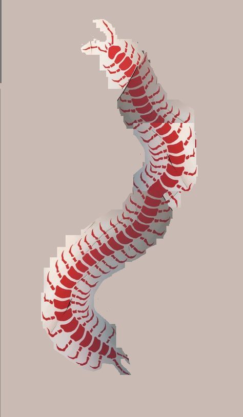 Red Centipede Tattoo, Centipedes Tattoo, Centipede Drawing Tattoo, Kagune Tattoo, Kaneki Centipede Tattoo, Tokyo Ghoul Centipede Tattoo, Centipede Tattoo Design, Centipede Design, Centipede Drawing