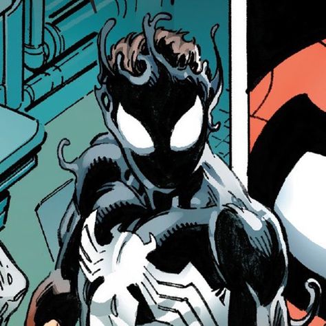 Spiderman Comic Art, Symbiote Spiderman, Venom Spiderman, Venom Comics, Arte Nerd, Black Spiderman, Spiderman Artwork, Marvel Spiderman Art, Spiderman Comic