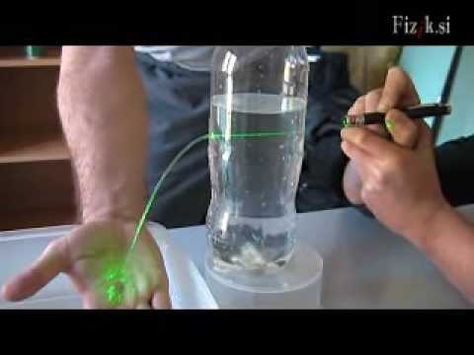 Bending the light - physics experiment *Refraction Physics Science Fair Projects, Cool Science Projects, Drawing Figures, Light Science, Physics Experiments, 8th Grade Science, 4th Grade Science, 6th Grade Science, 5th Grade Science