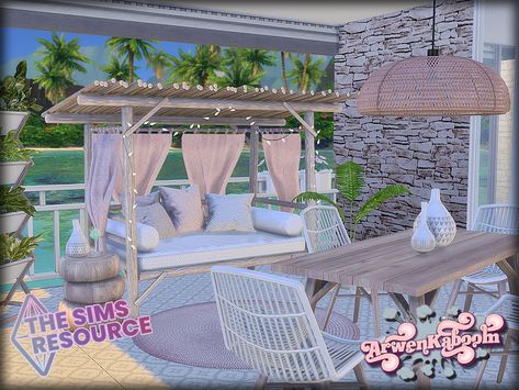 Ts4 Cc Outdoor Furniture, Sims 4 Cc Outdoor Furniture Patreon, Sims4 Outdoor Cc, Sims 4 Cc Backyard Furniture, Furniture Cc, Resource Furniture, Die Sims 4, Sims 4 Bedroom, Cc Furniture