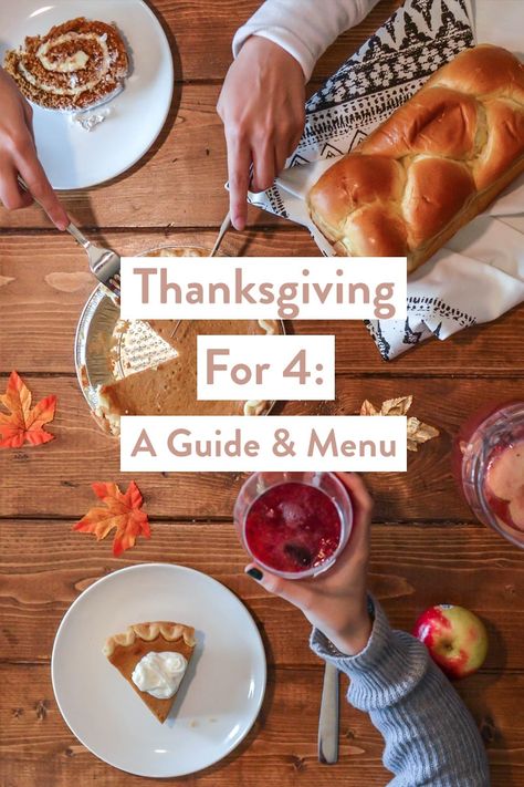 Thanksgiving For 4: A Guide & Menu Thanksgiving For 6 People, Thanksgiving For Four People, Thanksgiving Menu For 4, Thanksgiving For 4 People, Southern Thanksgiving Menu List, Thanksgiving Dinner For 4 People, Best Baked Potatoes, Alcoholic Hot Chocolate, 40 Aprons