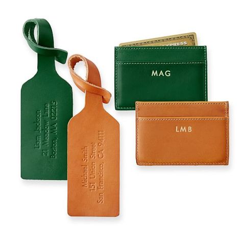 Westbury Luggage Tag | Mark and Graham Luggage Tags Aesthetic, Leather Bag Tag, Projets Cricut, Personalized Luggage, Personalized Gifts For Men, Unique Gifts For Him, Mark And Graham, Leather Luggage Tags, Personalized Mother's Day Gifts