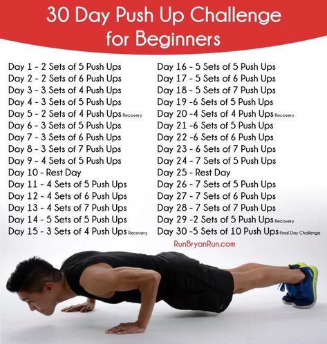 30 Day Push Up Challenge, Push Up Beginner, Push Up Routine, Daily Workout Challenge, 30 Day Push Up, Arm Workout For Beginners, Challenge 30 Day, Push Up Board, Hiit Workouts For Beginners