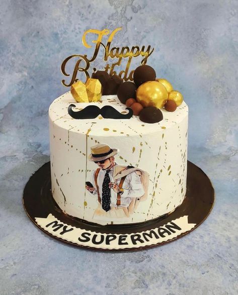 Bdy Cake, Men Cakes, Wedding Sheet Cakes, Jungle Theme Cakes, Cake Design For Men, Simple Cake Designs, Sheet Cakes, Simple Cake, 50th Birthday Cake