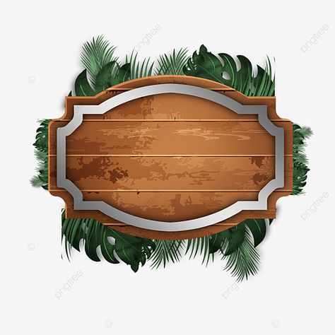 Wooden Border Design, Diy Cake Topper Printable, Plant Border, Plant Png, Hacker Wallpaper, Border Png, Diy Cake Topper, Wooden Boards, Flyer And Poster Design