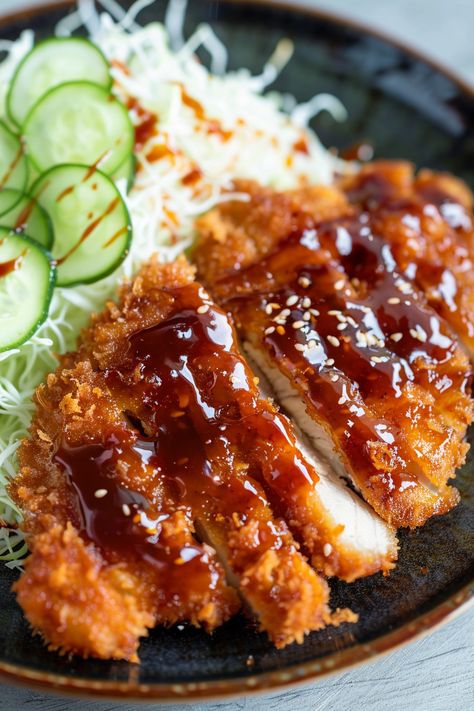 Savor our Crispy Chicken Katsu: tender chicken encased in a golden panko crust for the perfect crunch. Quick, delicious, and satisfying! Crispy Chicken Katsu, Katsu Chicken, Katsu Recipes, Chicken Cutlet, Chicken Katsu, Nail Types, Japanese Recipe, Kathryn Hahn, Dairy Free Dessert