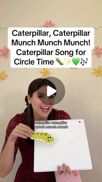 Caterpillar Song, Circle Activities, Caterpillar Activities, The Very Hungry Caterpillar Activities, Hungry Caterpillar Activities, Circle Time Songs, Circle Time Activities, Spring Song, Language Acquisition