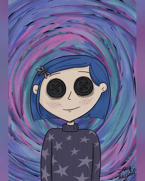 Coraline bad ending 🪡 #art #artist #artistoninstagram #color #colorillustration #coraline #coralinefanart #coralinemovie #digital #digitalart #digitalillustration #draw #drawing #fanart #fanartist #illustration #illustratorsoninstagram #illustrationartists #illustrationart #photoshop #spooky #spookyseason #badend #badending Coraline Art Painting, Coraline Painting, Coraline Drawing, Coraline Art, Coraline Movie, Surealism Art, Drawing Digital, Illustrators On Instagram, 90s 2000s