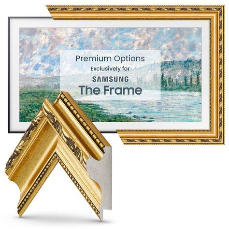 Buy Samsung Frame TV & Premium Unique Frames | DecoTVFrames Deco Tv, Tv Frames, Rustic Transitional, Samsung The Frame Tv, Tv Installation, Samsung The Frame, The Frame Tv, Transitional Contemporary, Tv Frame