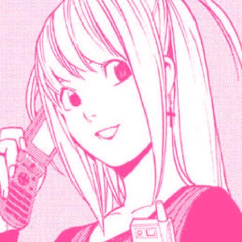 #anime #manga #deathnote #misa #amane #pink #icon #pfp Misa Amane Icon, Misa Amane, Icon Pfp, Art Studies, Twitter Header, Phone Themes, Cute Icons, Profile Picture, Anime