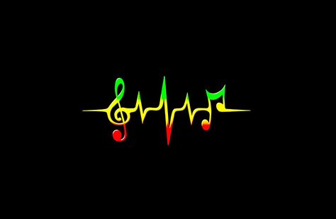 Reggae Tattoo Ideas Art, Reggae Tattoo Ideas, Rasta Tattoo For Women, Rasta Tattoo Ideas, Rasta Tattoo, Music Symbol Tattoo, Reggae Music Art, Rastafari Art, Lovers Rock Reggae