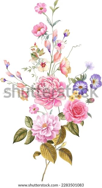 Flower Best Look Use Digital Design Stock Illustration 2283501083 | Shutterstock Botanical Flowers Png, Digital Flowers Png, Digital Flowers Bunch, Mughal Flowers, Bunch Flower, Digital Flower, Botanical Flower Art, Shutter Stock, Flowers Png