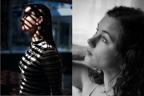 Hard Light vs Soft Light (Differences & How to Create them) Soft Light Photography, Light For Photography, Three Point Lighting, Softbox Lighting, Split Lighting, Rim Light, Studio Portrait Photography, Window Light, Photography Lighting