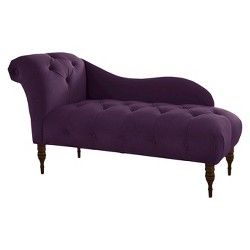 Skyline Custom Upholstered Tufted Chaise: Target Tufted Chaise Lounge, Velvet Chaise Lounge, Upholstered Chaise Lounge, Upholstered Chaise, Skyline Furniture, Chaise Lounge Chair, Settee, Front Room, My New Room