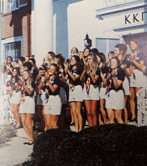 Sorority Rush Aesthetic, Sorority Vintage, Alabama Rush, Coco Mellors, Lana Quotes, Sorority Initiation, Blue Sisters, Sorority Aesthetic, Vintage Sorority