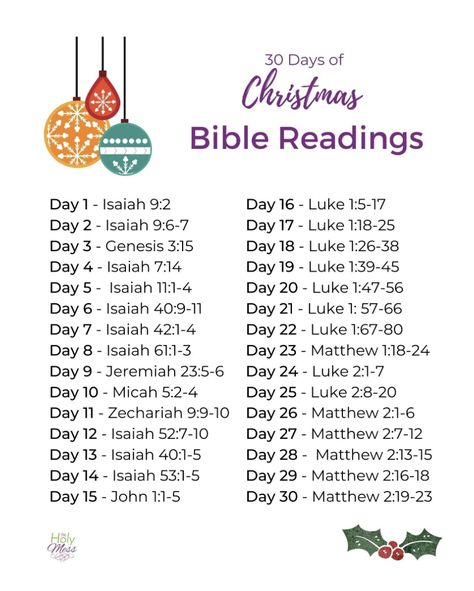 Christmas Bible Study For Women, December Bible Verses, December Devotional, December Bible Reading Plan, Bible Reading Plan For Women, Christ Aesthetic, Christmas Readings, December Prayers, Christmas Bible Study