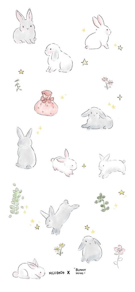 Easter Wallpaper, Wallpaper Cute, Rabbits, To Share, Easter, Pastel, Stars