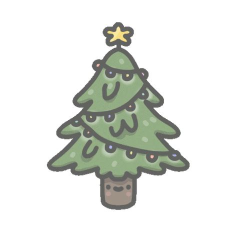 Happy Christmas Sticker by odsanyu for iOS & Android | GIPHY Christmas Animation Gif, Christmas Gif Aesthetic, Christmas Notion Cover, Christmas Pixel Gif, Notion Icon Gifs, Gif Cute Aesthetic, Christmas Gifs Animated, Christmas Tree Animation, Christmas Wallpaper Gif