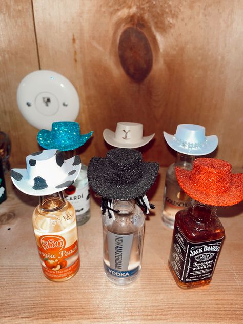 #yellowstone #minicowboyhats #cowboyhats #shooters #cowboyparty #cowprint #rhinestone #alcohol Mini Cowboy Hats, Mini Cowboy, Cowboy Party, Yellow Stone, V60 Coffee, Kitchen Aid Mixer, Birthday Bash, Cow Print, Bachelorette Party