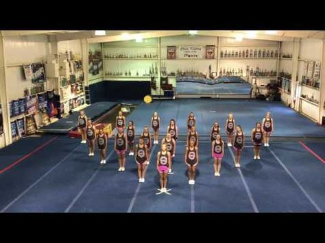 Easy Cheer Stunts, Peewee Cheer, Cheer Videos, Cheering Quotes, Cheerleading Chants, Cheerleading Tryouts, Youth Cheerleading, Cheerleading Videos, Cheer Music