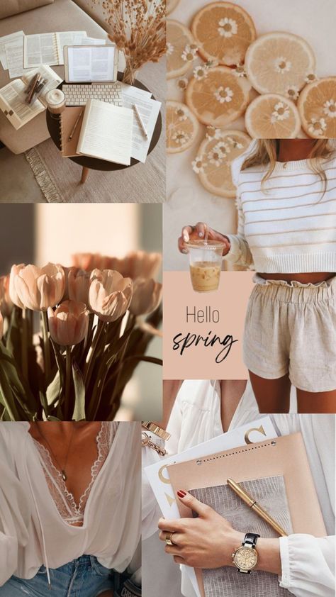 Spring Mood Board Inspiration, Spring Moodboard Aesthetic, Spring Vibes Aesthetic Wallpaper, Spring Oufits, Spring Mood Board, Moodboard Wallpaper, Spring Moodboard, Rose Quartz Serenity, Wallpaper Themes