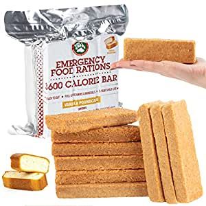 Amazon.com: Grizzly Gear Emergency Food Rations- 3600 Calorie Bar (Vanilla Poundcake) - 3 Day, 72 Hour Ready to Eat Supply for Disaster, Hurricane, Flood Preparedness - Non Thirst Provoking - 5 Year Shelf Life : Tools & Home Improvement Old Fashioned Ketchup Recipe, Flood Preparedness, Emergency Rations, Food Rations, Prepper Food, Blueberry Bars, Emergency Food Supply, Canned Meat, Freeze Drying Food