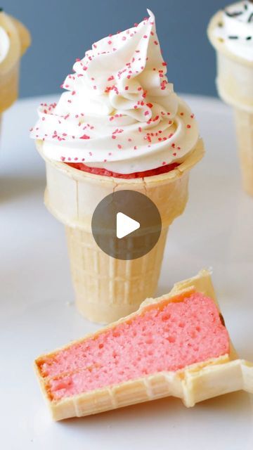 Matt Taylor on Instagram: "Learn how to make a classic dessert, cupcake cones. These have been around for quite awhile, it is an oldy, but a goody! #cupcakecones #cupcakes" Cupcake Cones How To Make, Matt Taylor, Cone Cupcakes, Cupcake Cones, Classic Desserts, August 11, Cupcake, Birthday Party, Dessert