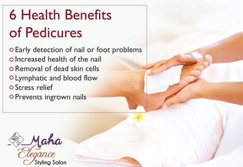 6 Health Benefits of #Pedicures.  #MahaEleganceStylingSalon #Salon #Spa #MahaElegance #MahaInternationalAcademy Nail Quotes Funny, Nail Parlour, Pedicure Station, Haircut Salon, Beauty Skin Quotes, Lashes Fake Eyelashes, Diy Pedicure, Skin Care Business, Salon Quotes