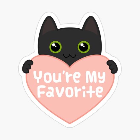 Get my art printed on awesome products. Support me at Redbubble #RBandME: https://www.redbubble.com/shop/p/45869303.JCQM3?asc=u Spread Love Not Germs, Hands Sticker, Hand Sticker, I Love My Girlfriend, You're My Favorite, Cute Kitty, Decorate Notebook, Wash Your Hands, Coloring Stickers