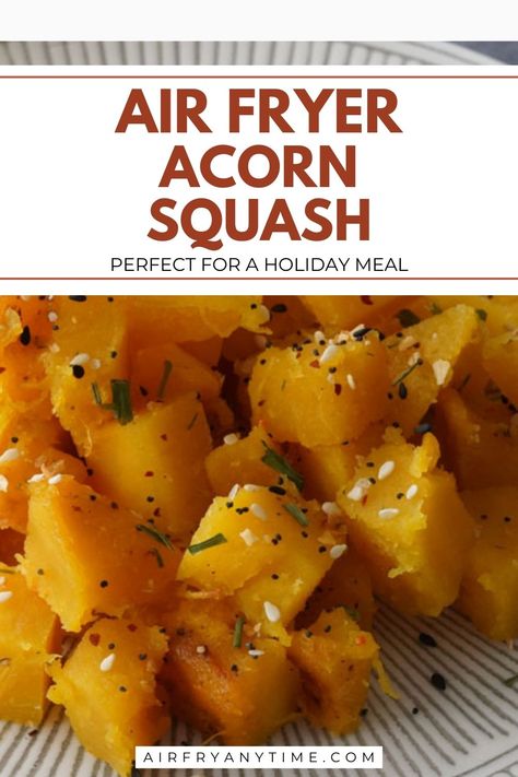 Discover the magic of air fryer acorn squash—perfectly caramelized and deliciously tender! 🎃✨ A quick and healthy side that adds a touch of autumn to any meal. #AirFryerRecipes #AcornSquash #HealthyEating #FallFlavors Roasted Acorn Squash Air Fryer, Air Fryer Acorn Squash Recipes, Air Fryer Acorn Squash, Creative Appetizers, Mashed Squash, Buttercup Squash, Sweet Dumplings, Acorn Squash Recipes, Air Fryer Recipe