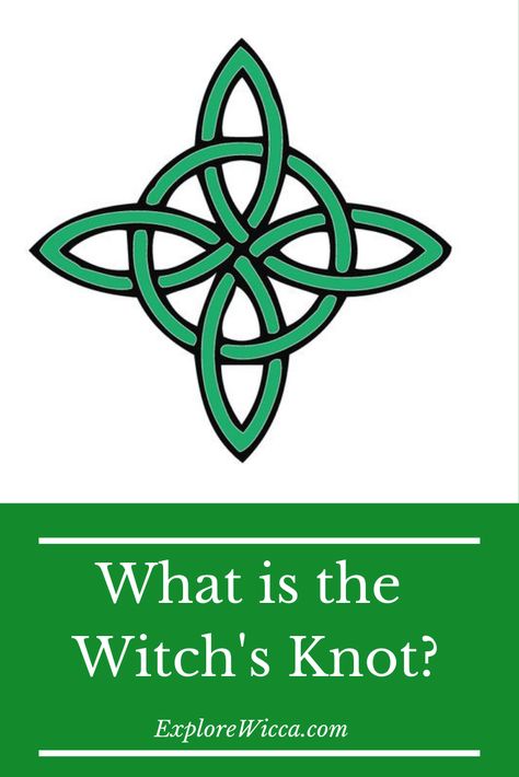 Discover the meaning of the witch's knot and why it's so important to #wiccan spells! #wicca #witchcraft #pagan #magick #celtic Witch's Knot, Witch Symbols, Wiccan Tattoos, Wiccan Crafts, Pagan Crafts, Pagan Symbols, Knot Tattoo, Wiccan Symbols, Wiccan Magic