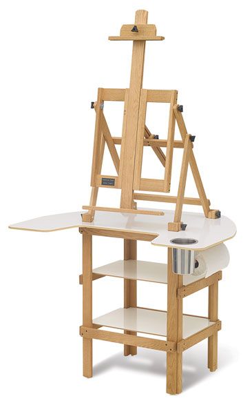 Premier Paint Station Easel Studio Seni, Home Art Studios, Art Studio Space, Art Studio Organization, Art Studio Room, Artist Easel, Art Studio At Home, Art Easel, Studio Organization