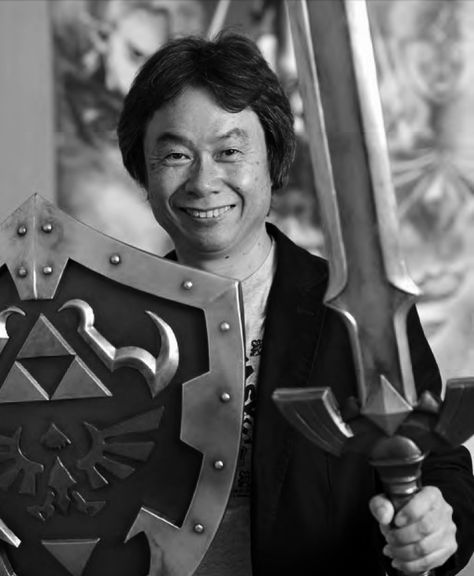 Shigeru Miyamoto Shigeru Miyamoto, Nintendo World, Video Games Nintendo, Donkey Kong, Metroid, The Legend Of Zelda, Inspirational People, Comic Artist, Super Mario Bros